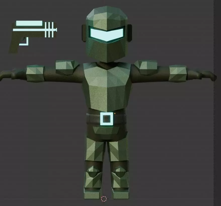 Adventure Pack  5 Rigged Low-Poly Characters 3D model_5