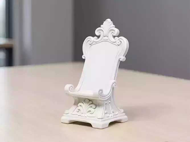Ornate Throne 3D Printable