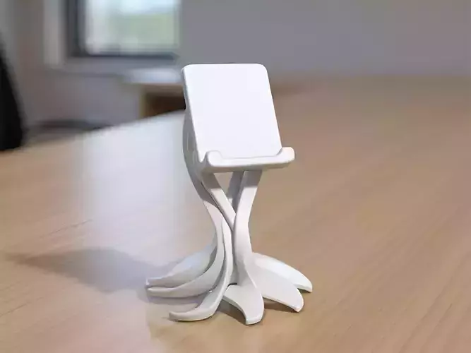 Phone Holder Abstract 3D Printable 3D print model