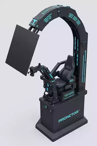 Acer Predator Thronos Air Gaming Cockpit Low-poly 3D model