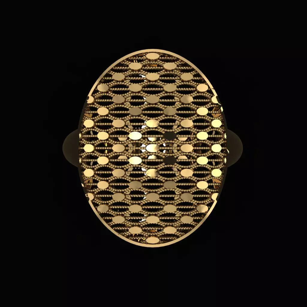 Minimalist Turkish Ring 3D print model_1