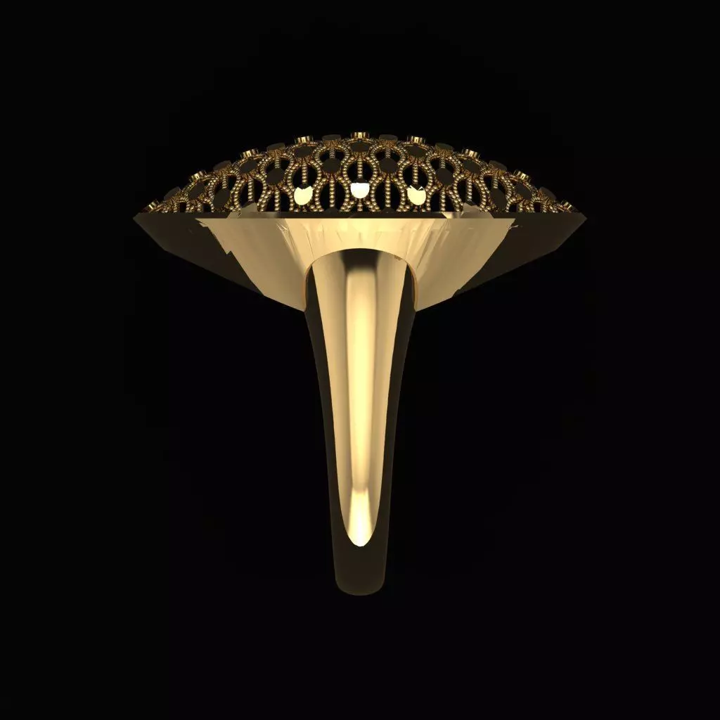 Minimalist Turkish Ring 3D print model_3