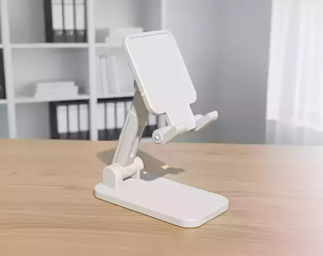 Adjustable Phone Stand 3D Printable 3D print model