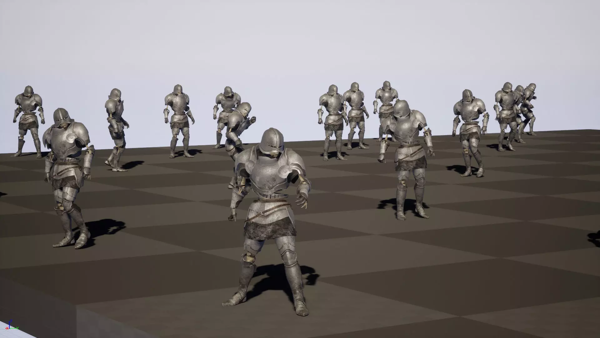 SkeletonKnight Low-poly 3D model_42