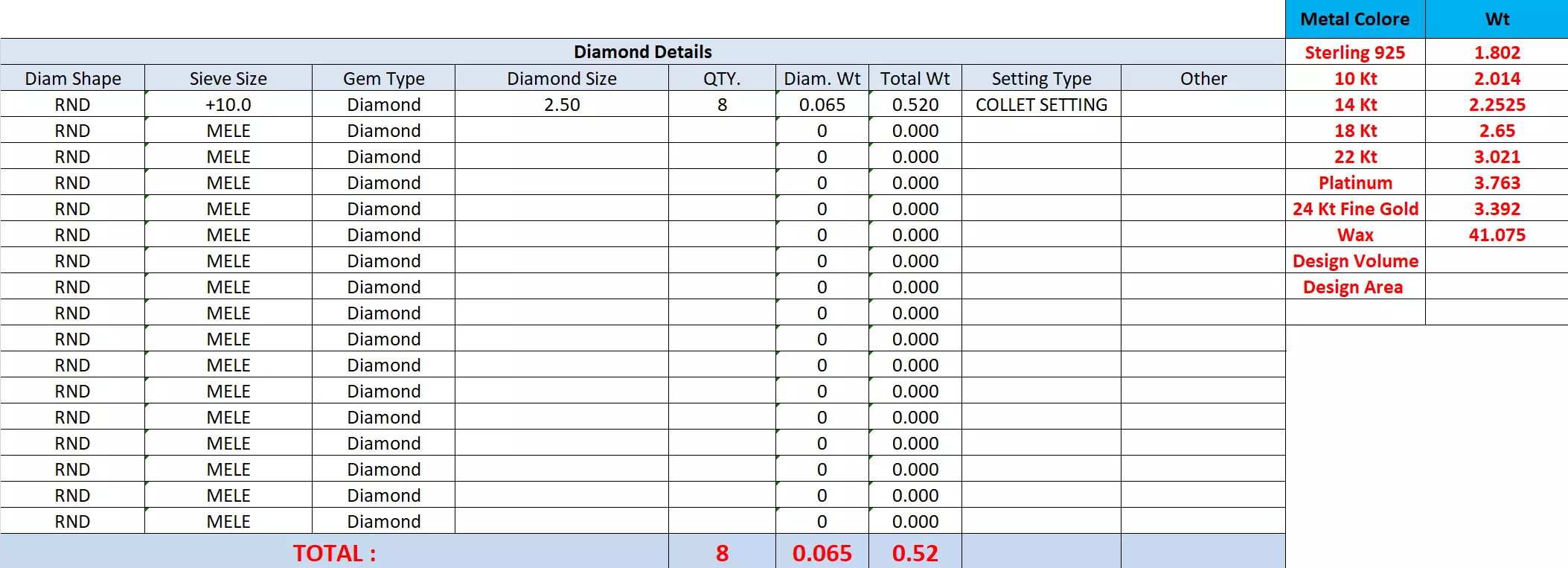 Diamond Studs Earrings 3dm stl renders animation videos details 3D print model_2