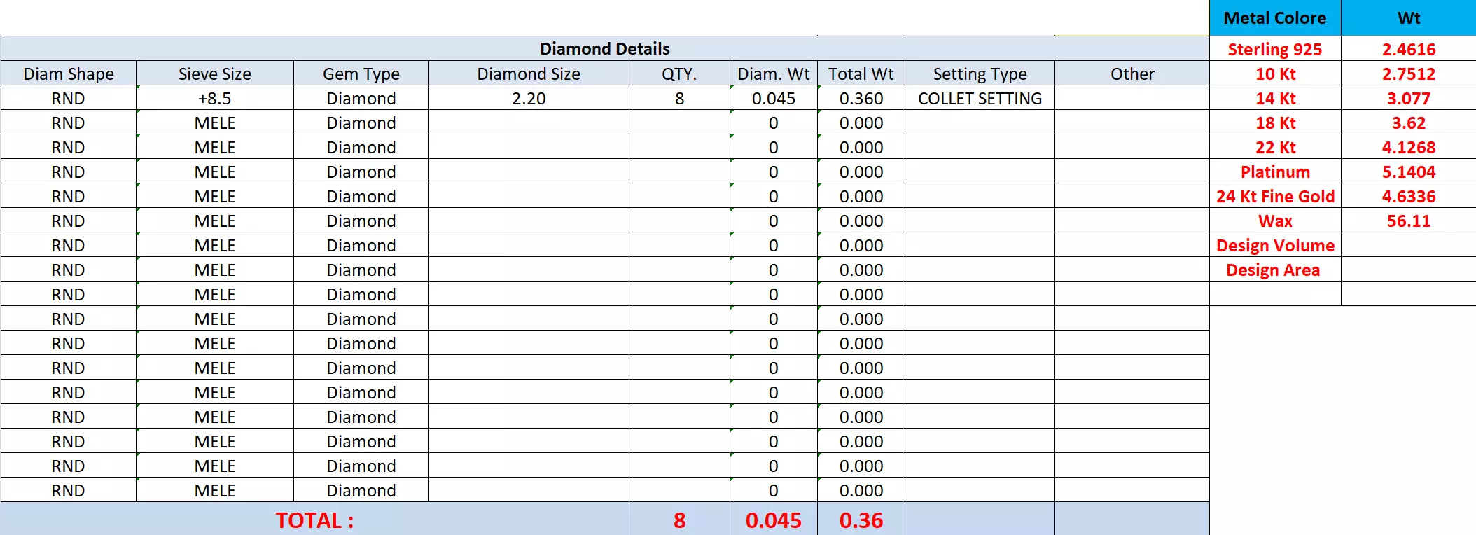 Diamond Studs Earrings 3dm stl renders animation videos details 3D print model_2