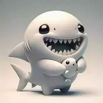 Chomp and Bloop Shark Hug Duo