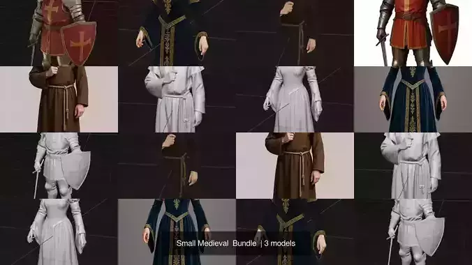 Small Medieval  Bundle 