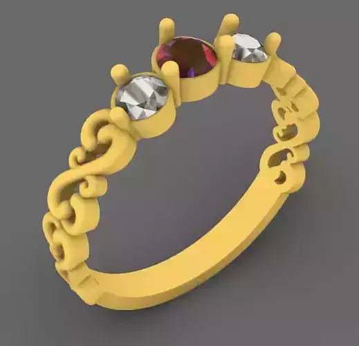 Light Loops Ring 