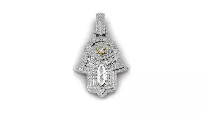 Hamsa Hand pendant