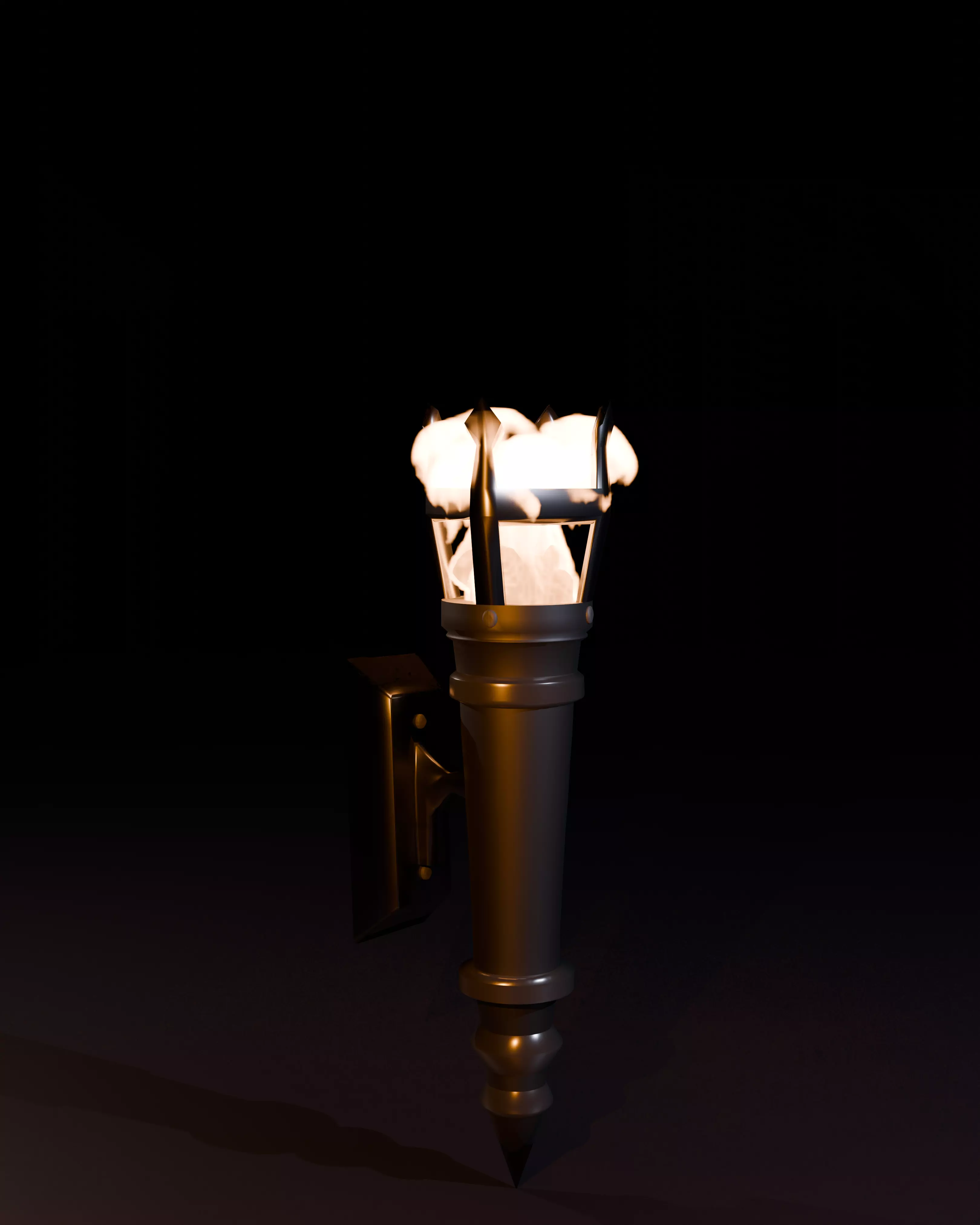torch 3D print model_1