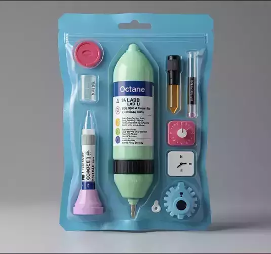 Stylized Laboratory Tools Pack 