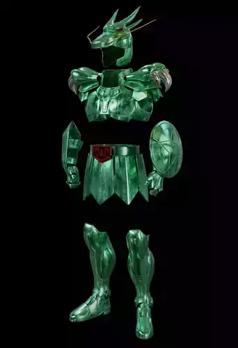 Armadura de Dragon - Shiryu - saint seiya