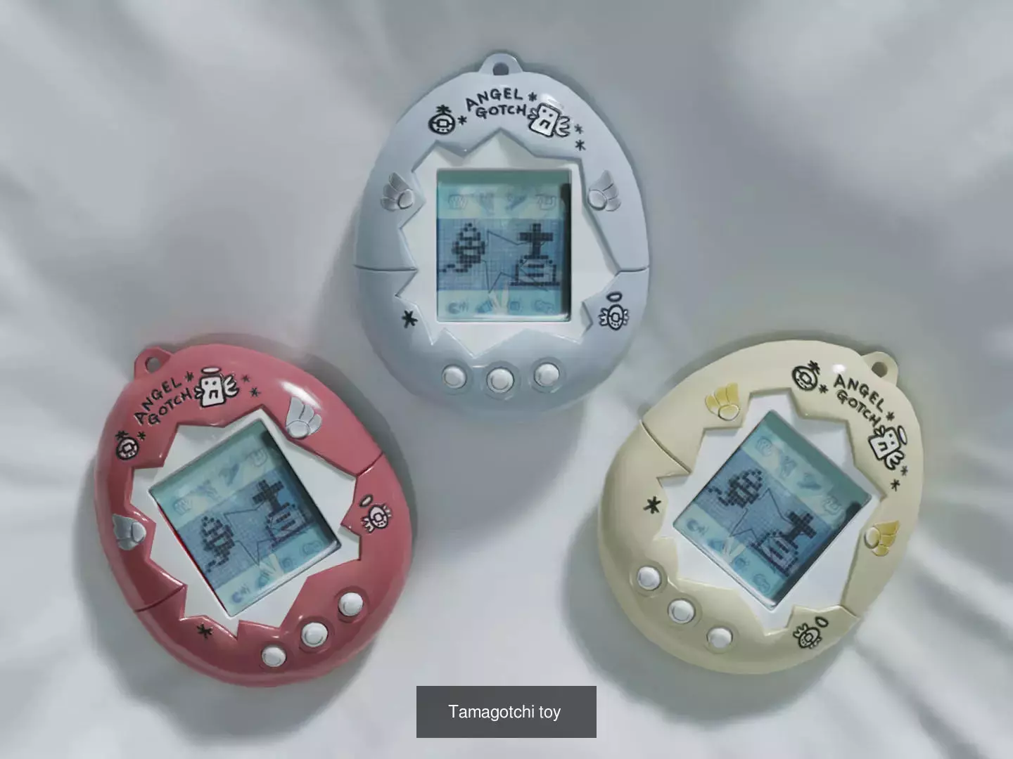 Tamagotchi Pack 3D Model Collection_2