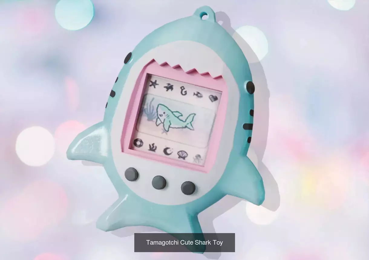 Tamagotchi Pack 3D Model Collection_4