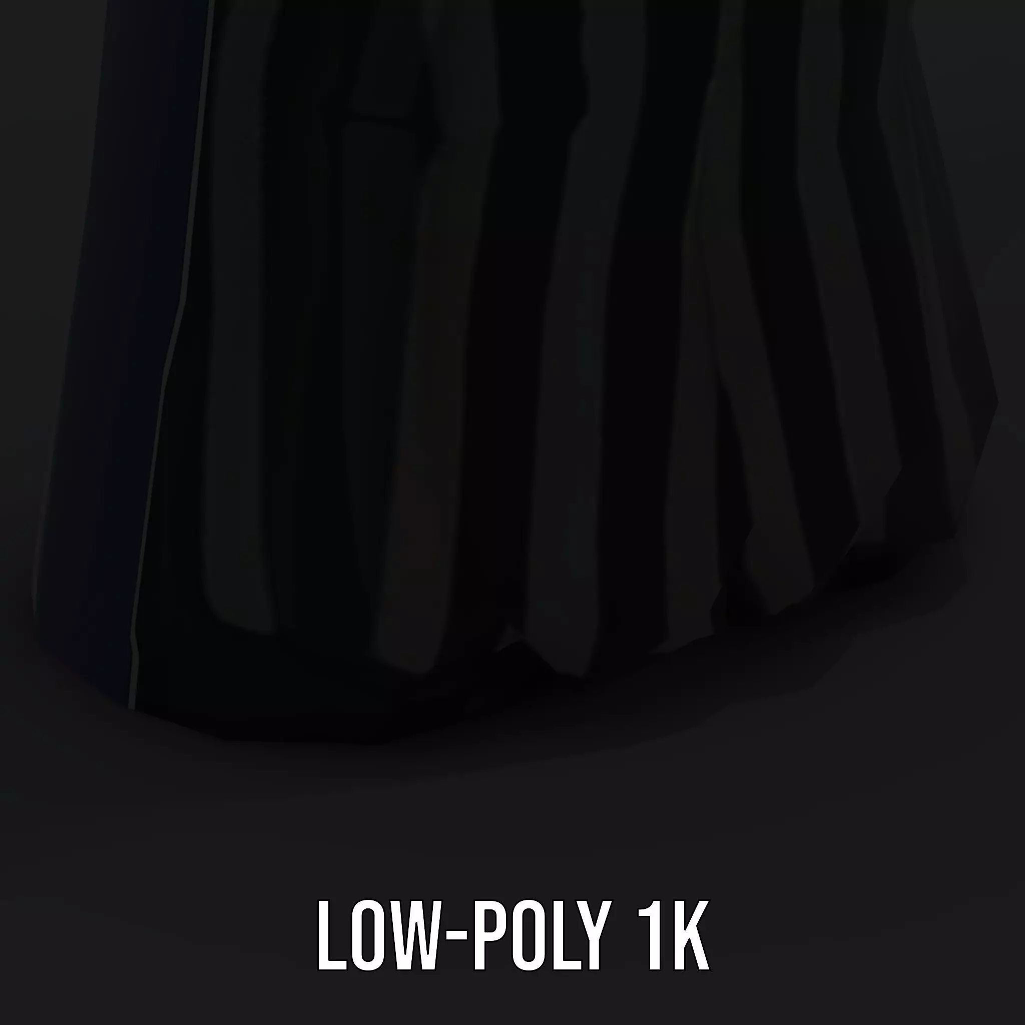 Striped Suit Character model pack Low-poly 3D model_23