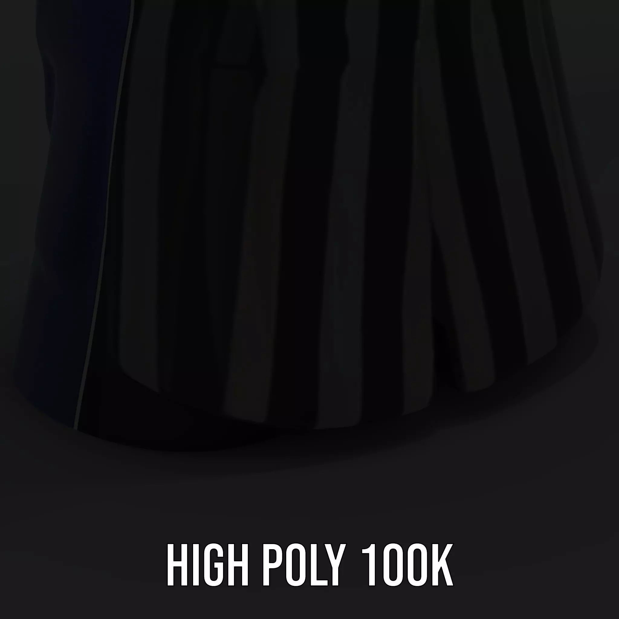 Striped Suit Character model pack Low-poly 3D model_29