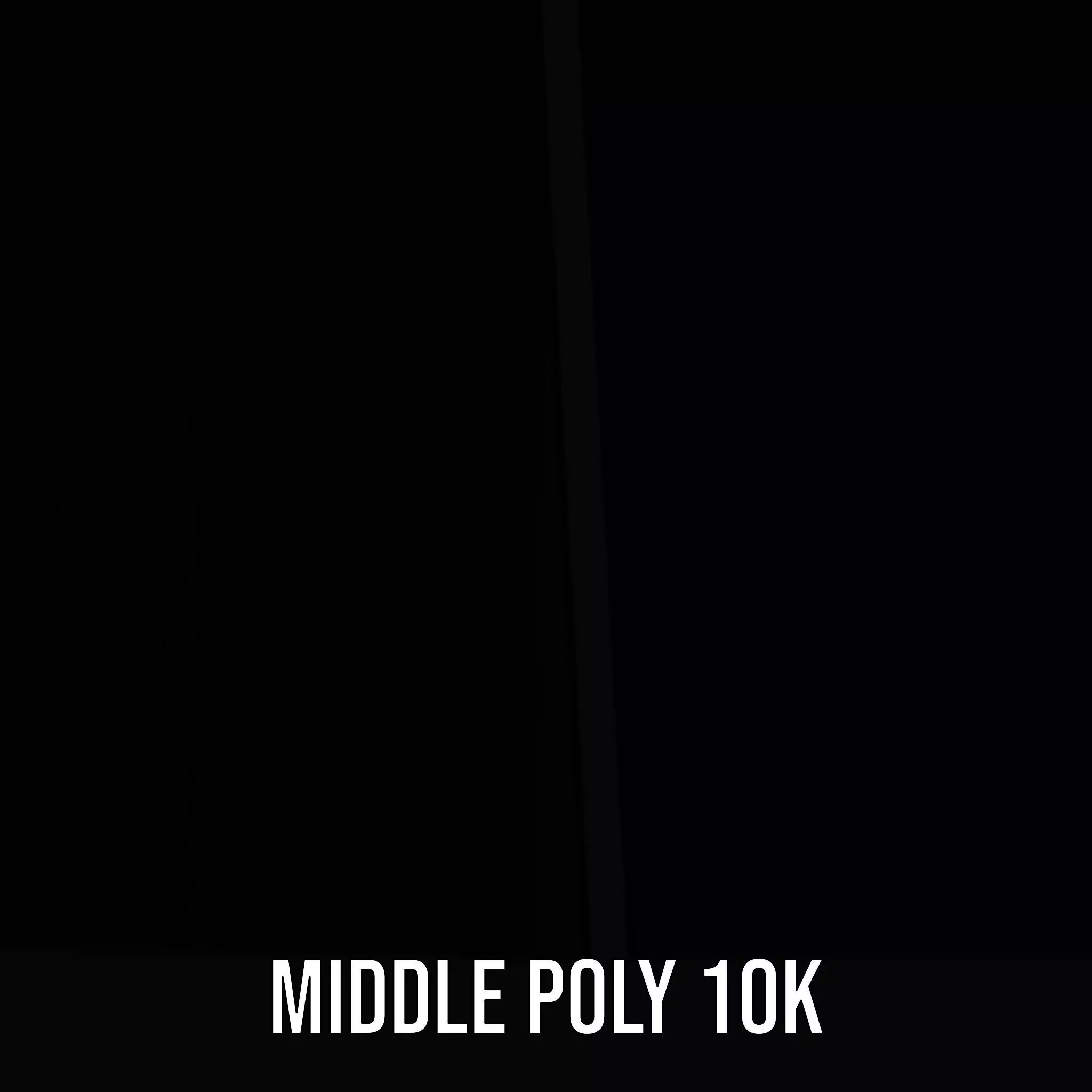 Striped Suit Character model pack Low-poly 3D model_30