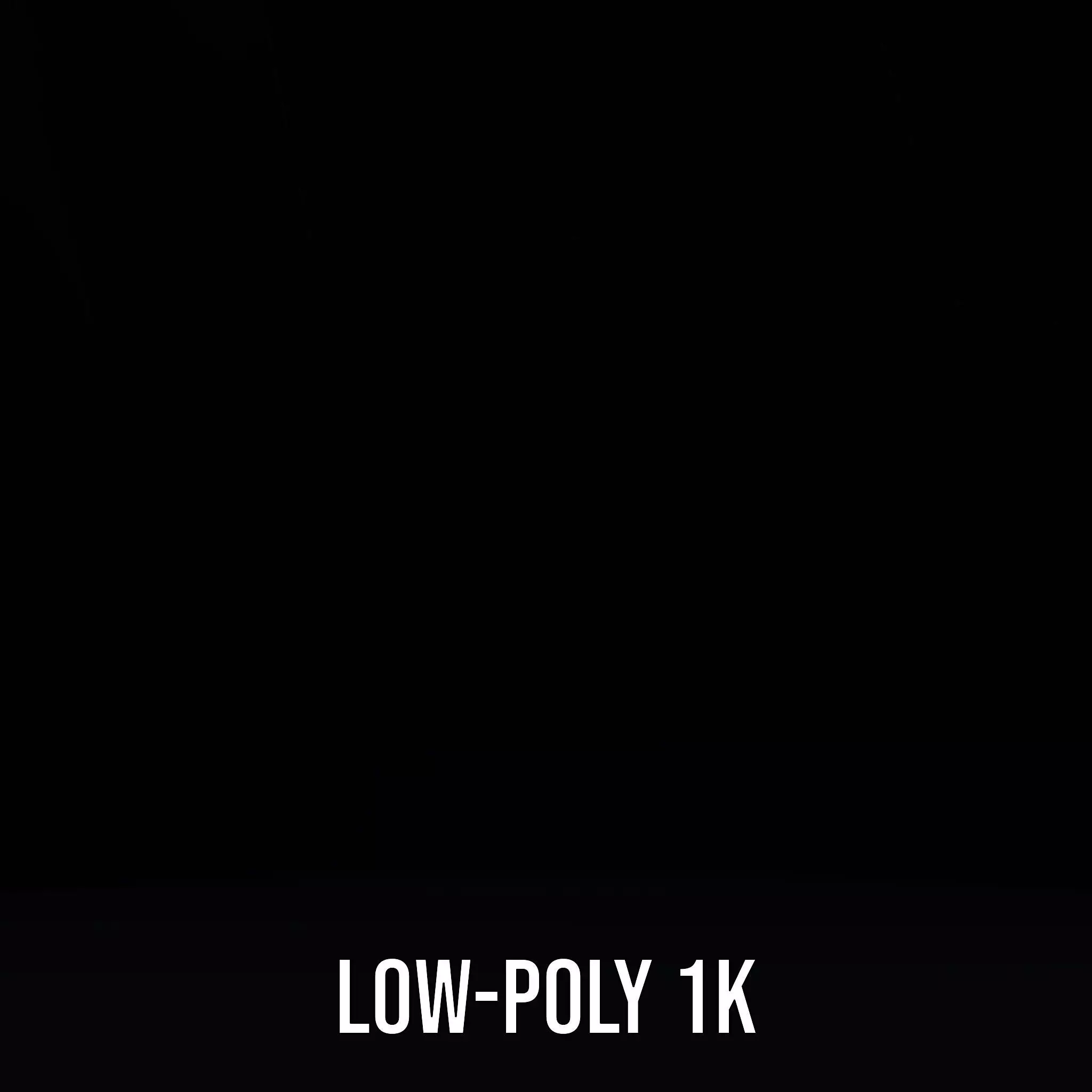 Striped Suit Character model pack Low-poly 3D model_25