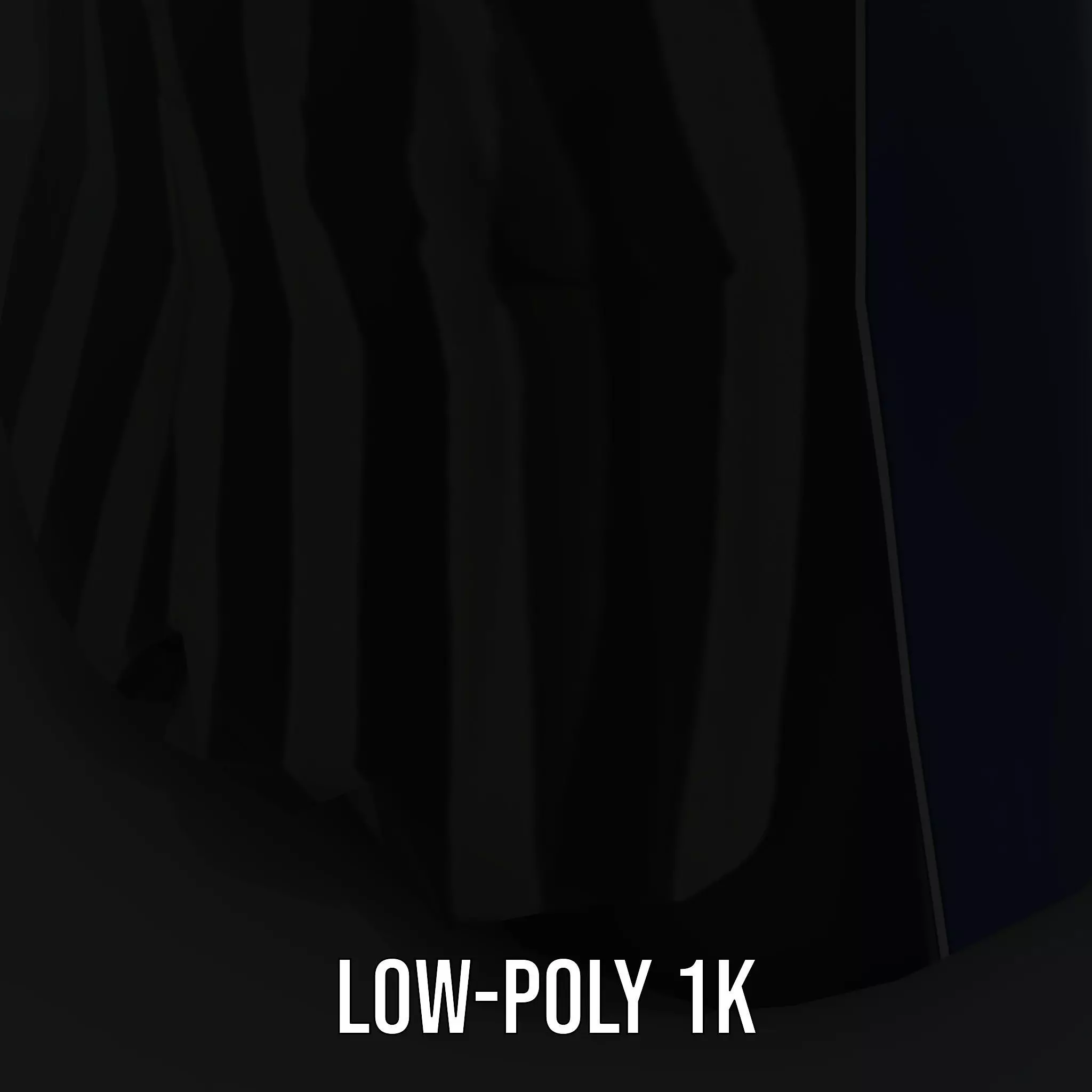 Striped Suit Character model pack Low-poly 3D model_31