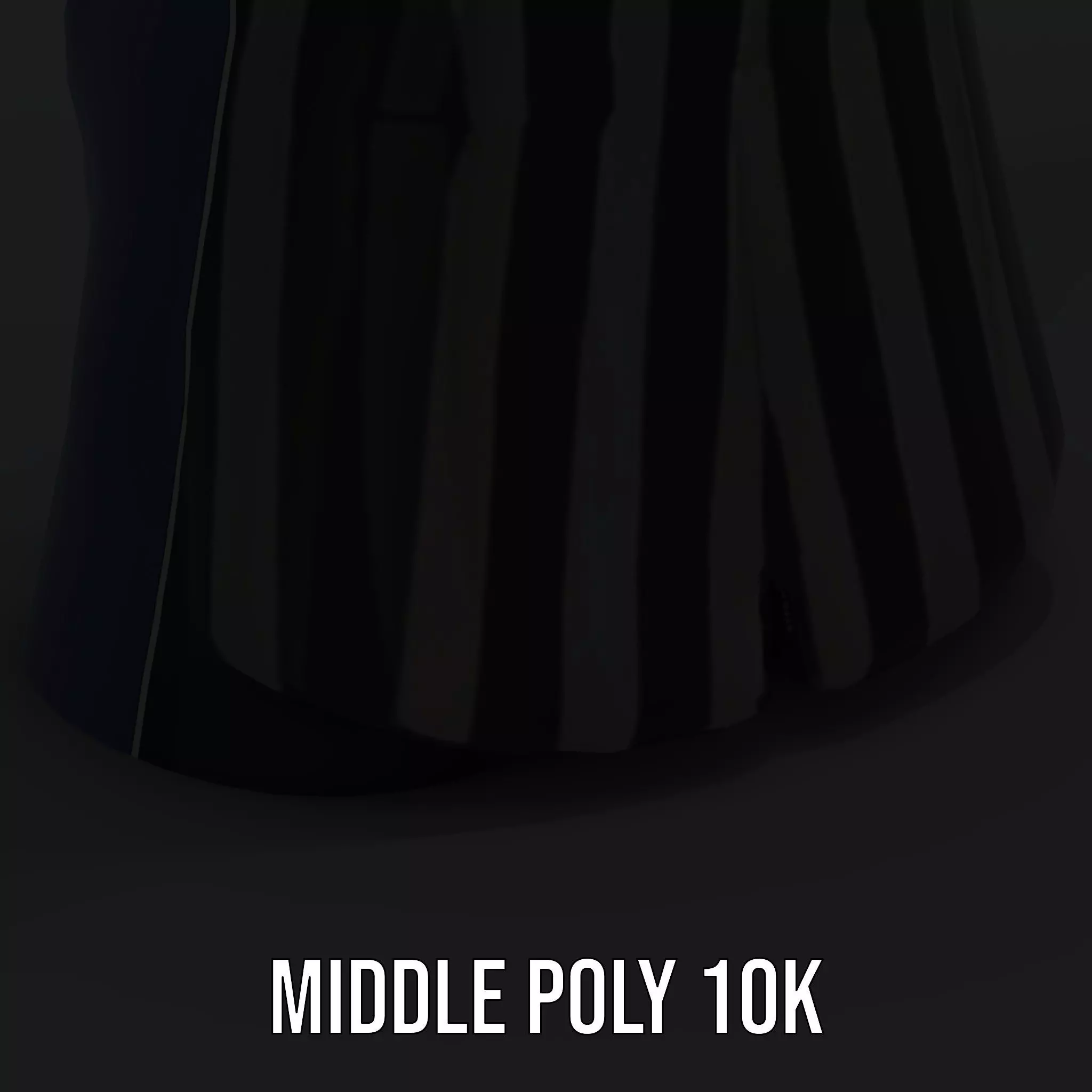 Striped Suit Character model pack Low-poly 3D model_16