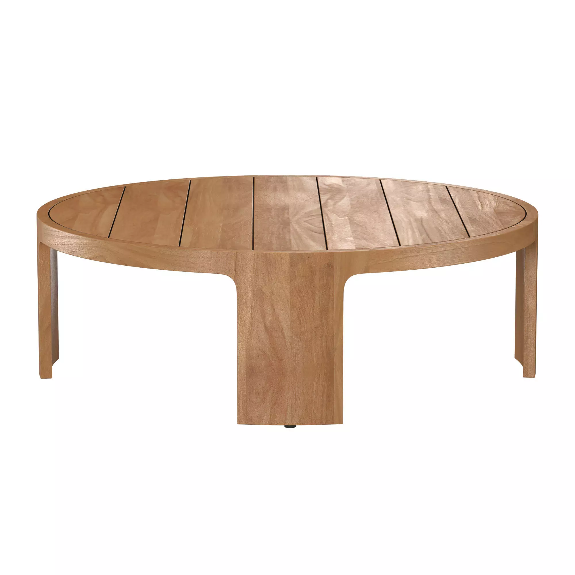 Sedona Teak Round Coffee Table 3D model_2