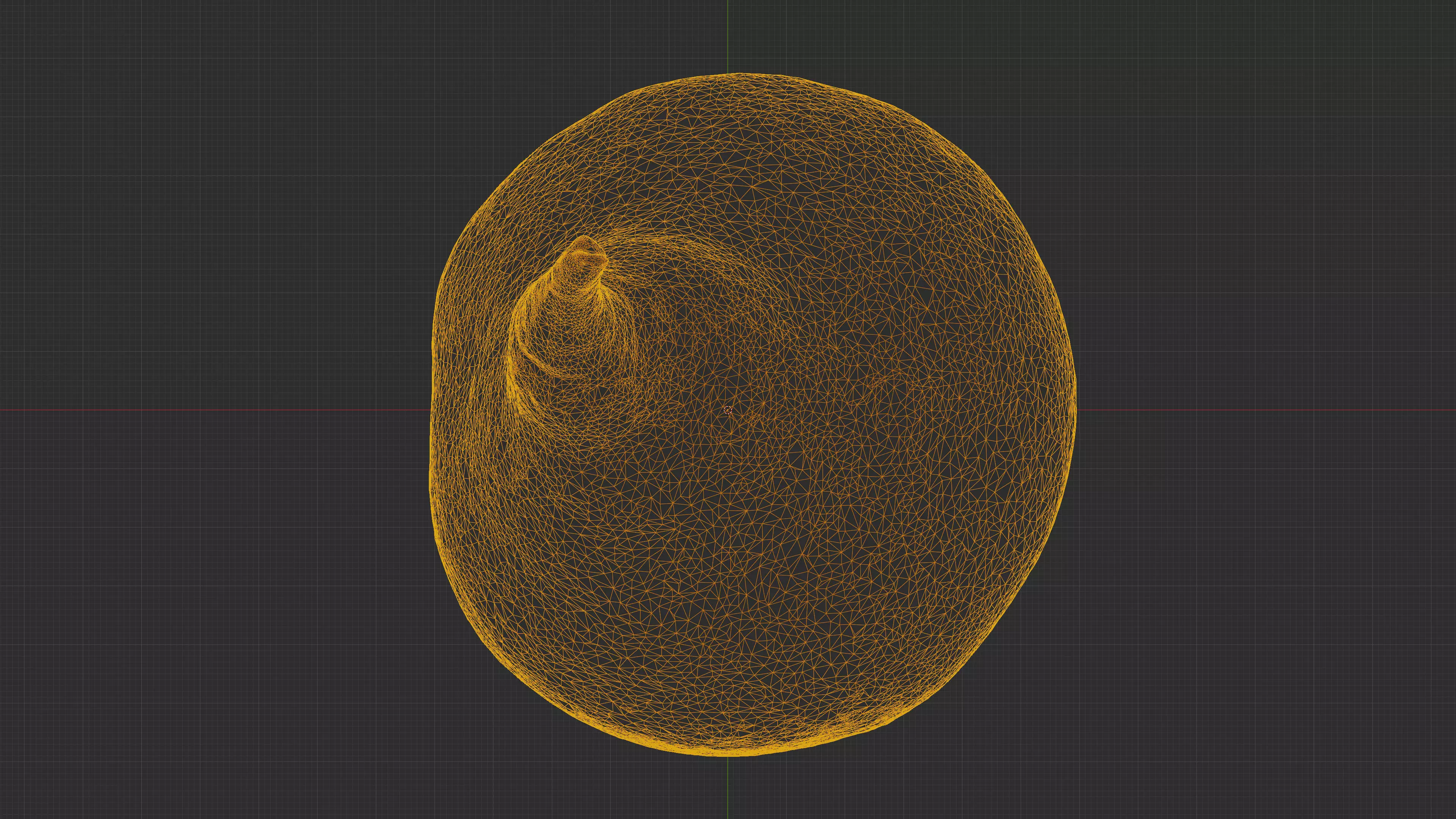 Photorealistic 3D scan of ripe pear Low-poly 3D model_36