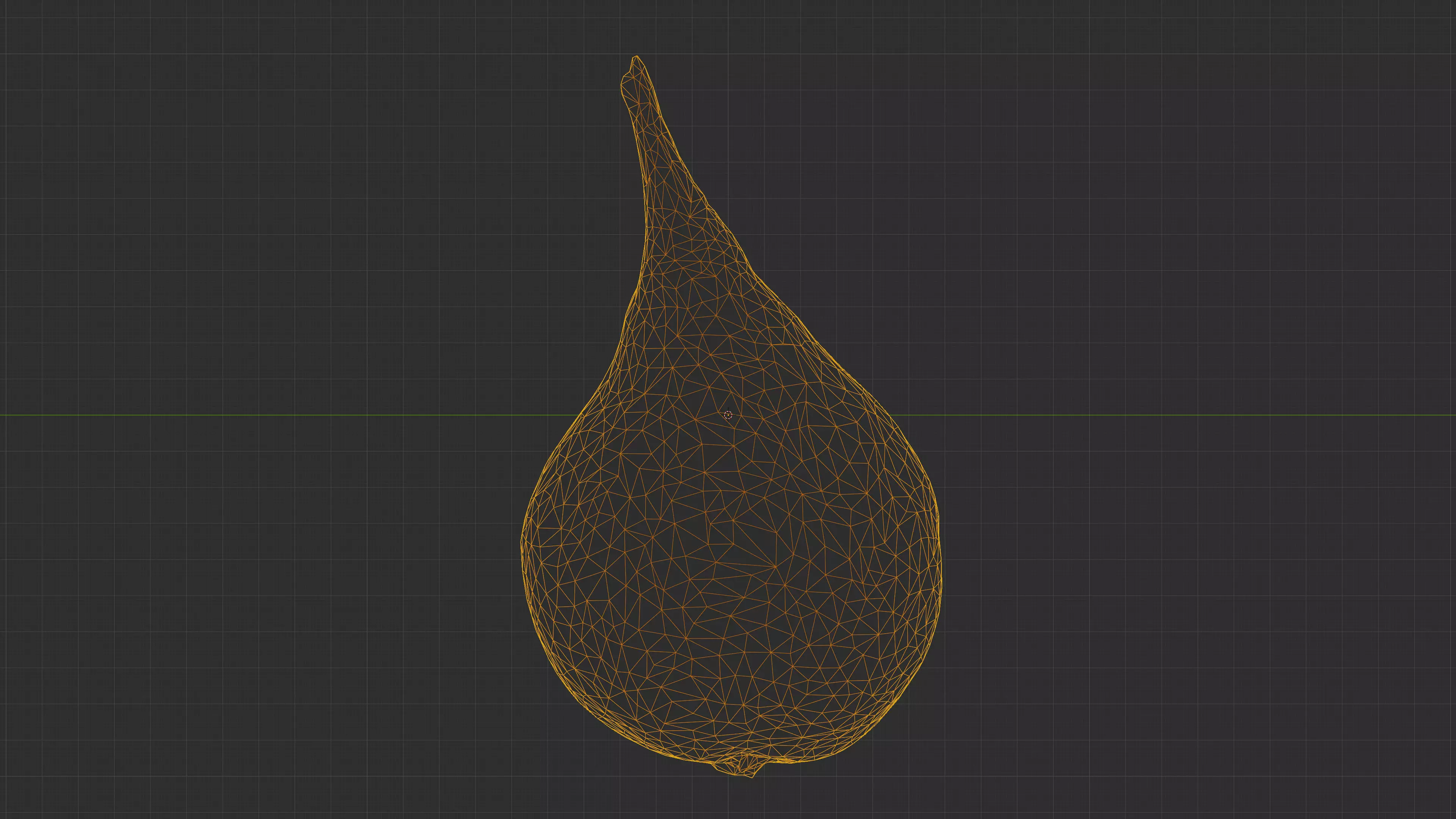 Photorealistic 3D scan of ripe pear Low-poly 3D model_23