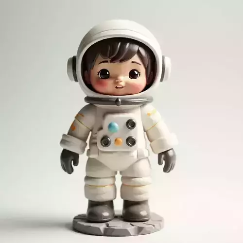 Lunar Explorer Space Themed Astronaut Doll