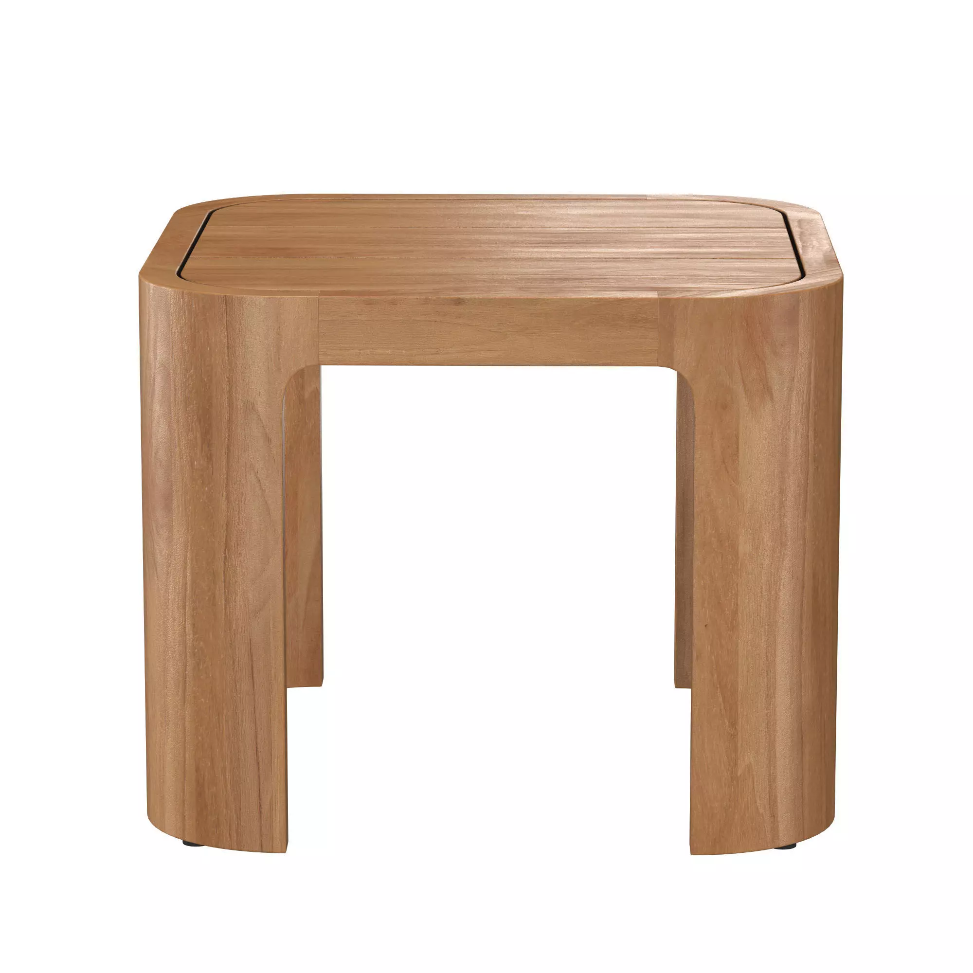 Sedona Teak Side Table 3D model_2