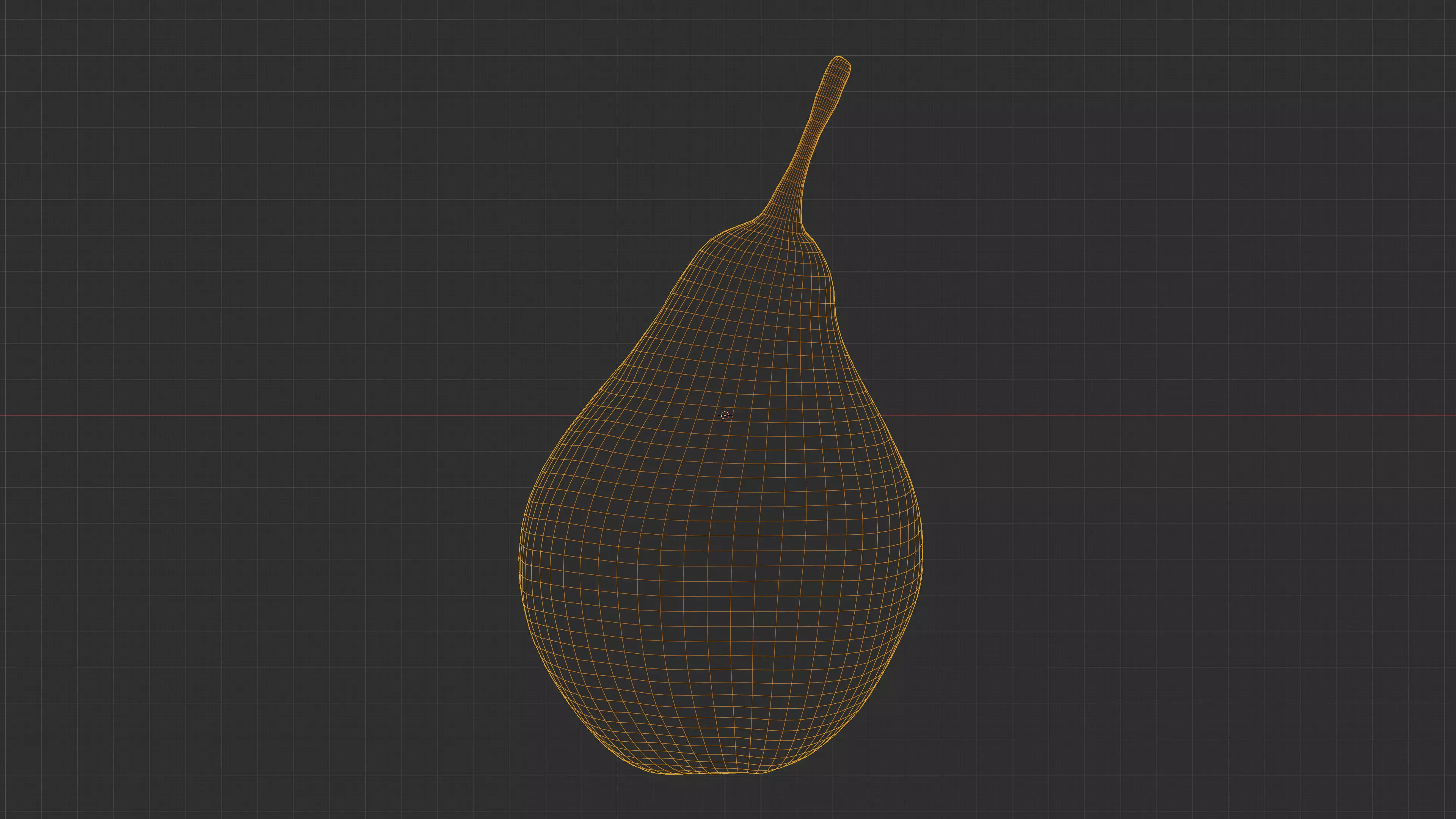 Photorealistic 3D scan of ripe pear Low-poly 3D model_15