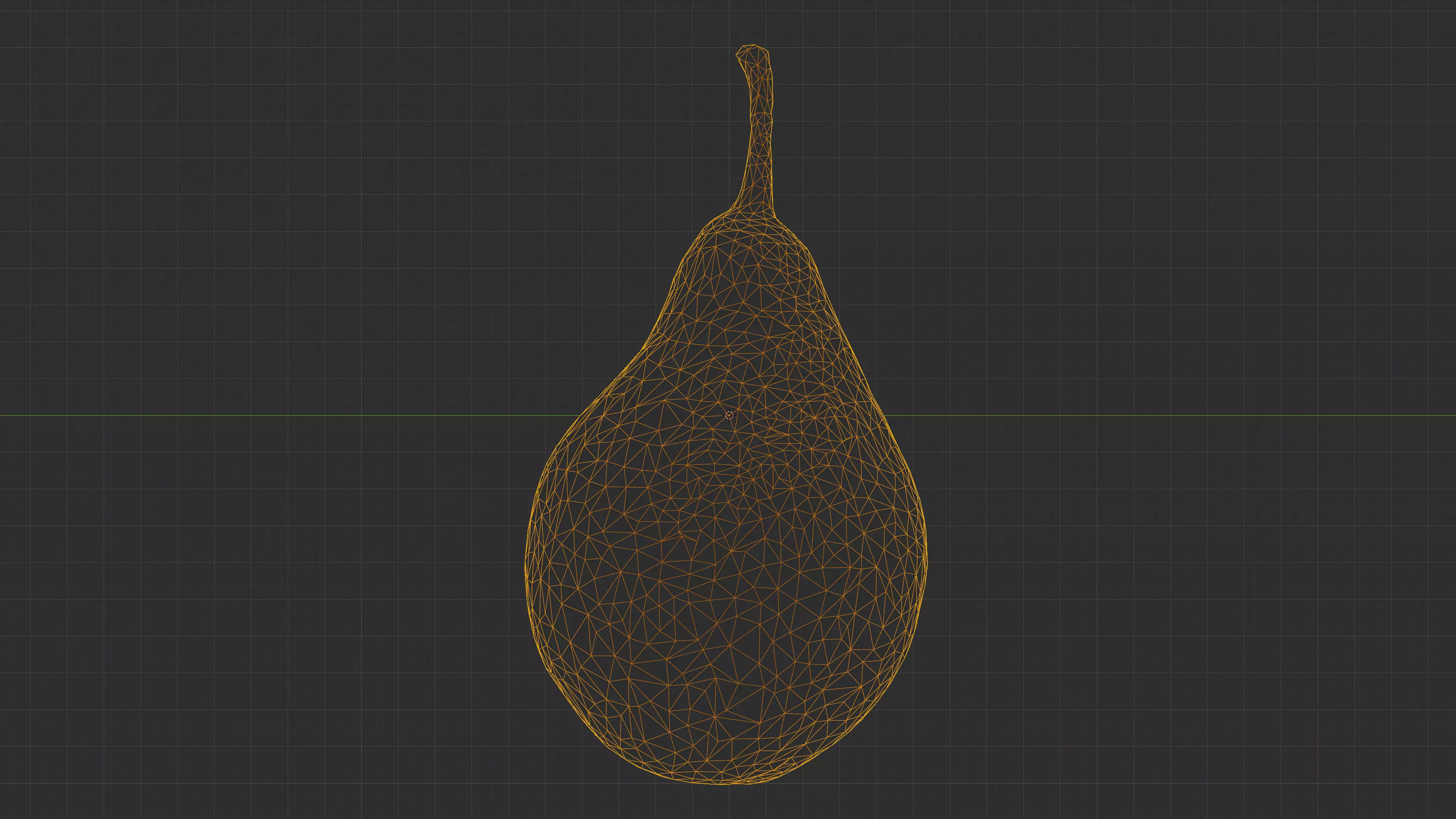 Photorealistic 3D scan of ripe pear Low-poly 3D model_22