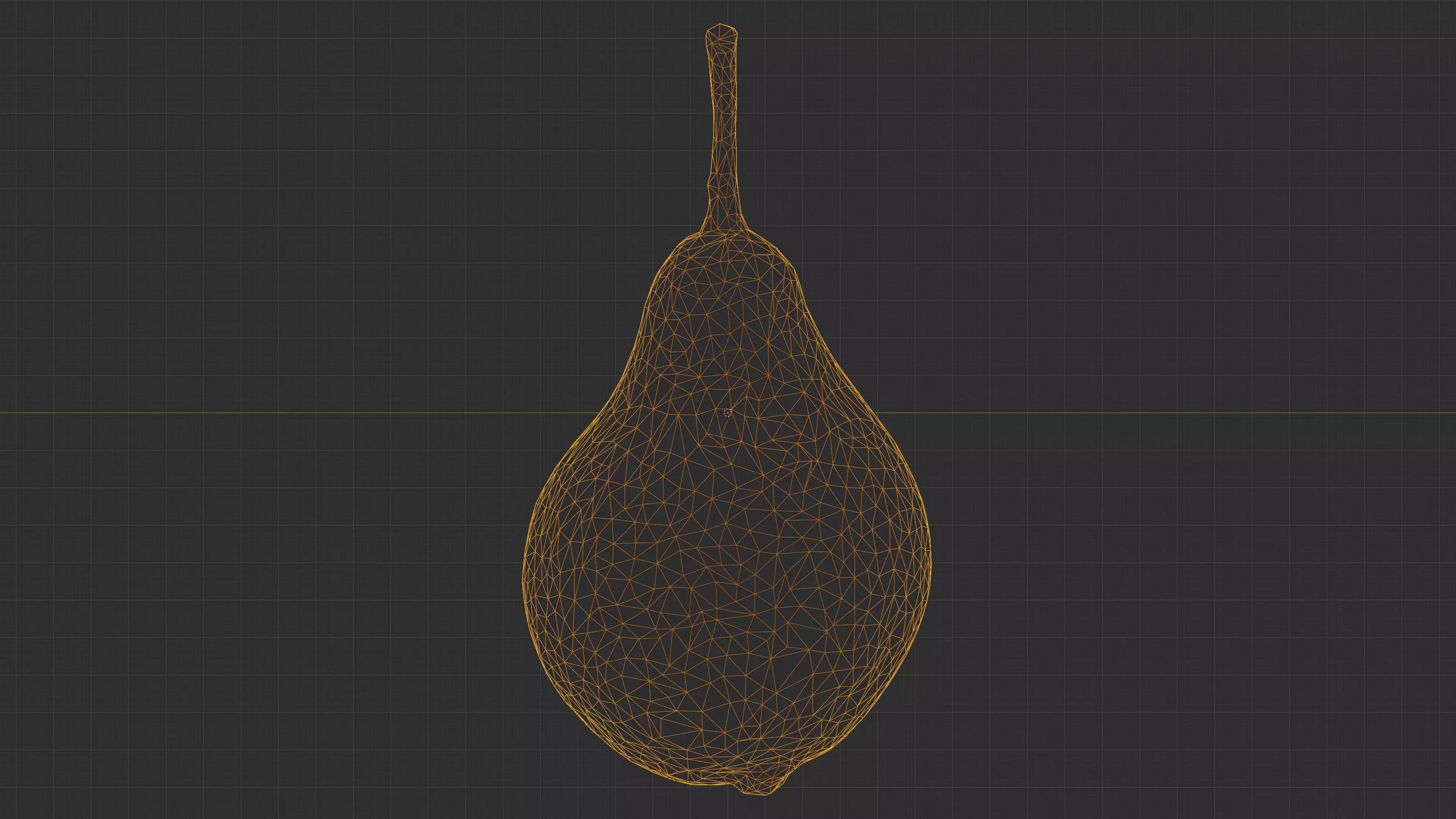 Photorealistic 3D scan of ripe pear Low-poly 3D model_22