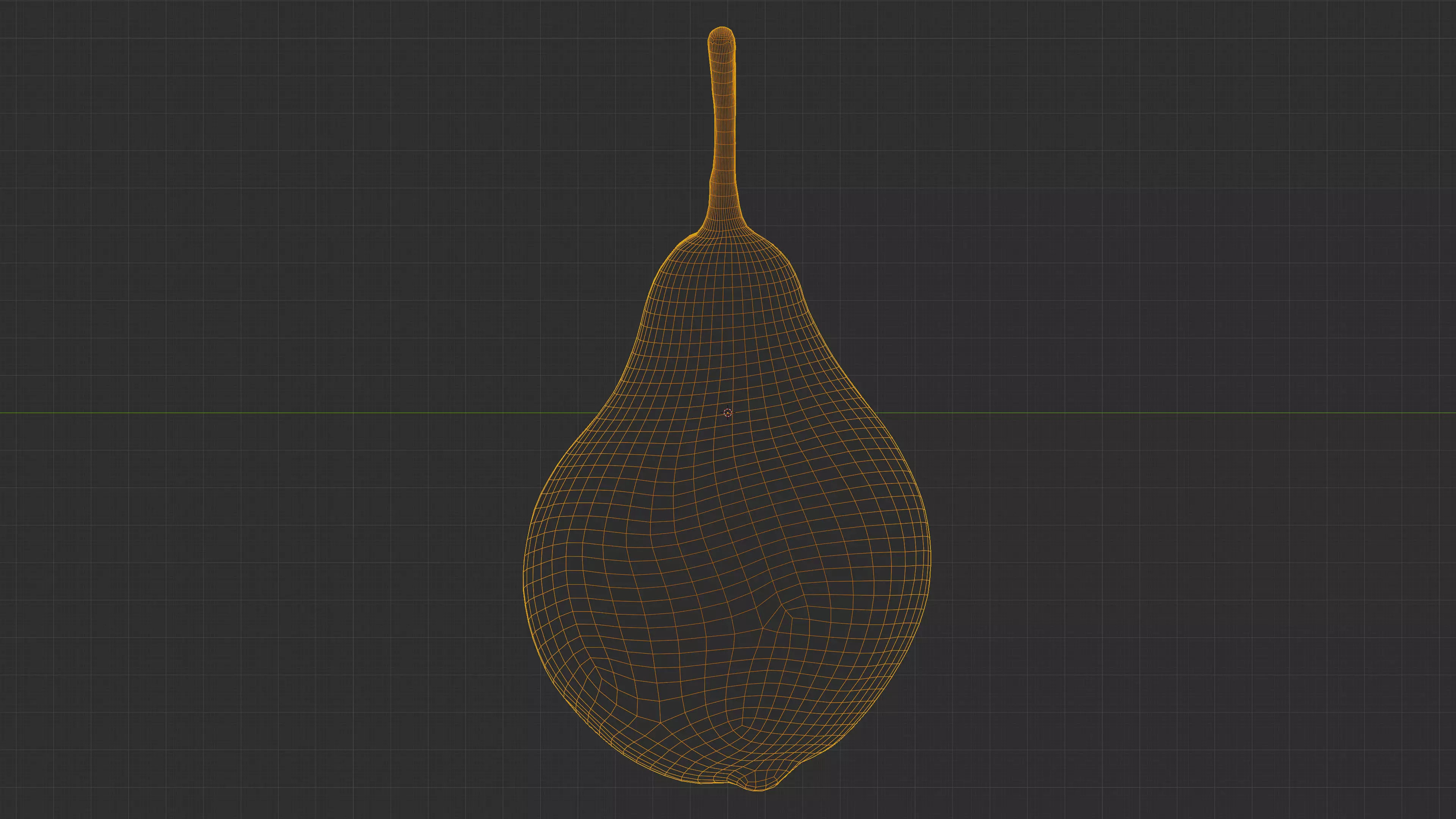 Photorealistic 3D scan of ripe pear Low-poly 3D model_16