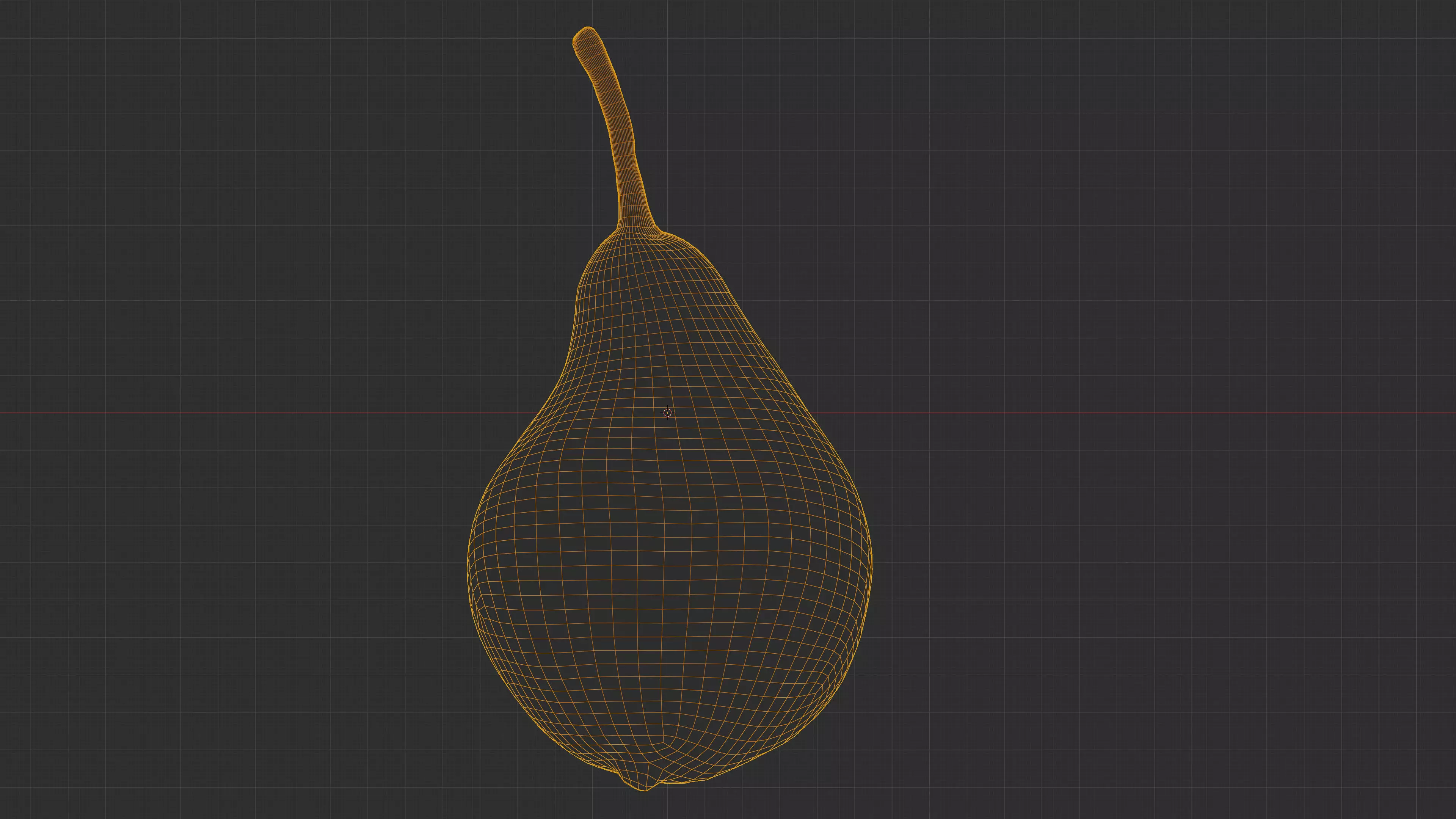 Photorealistic 3D scan of ripe pear Low-poly 3D model_15