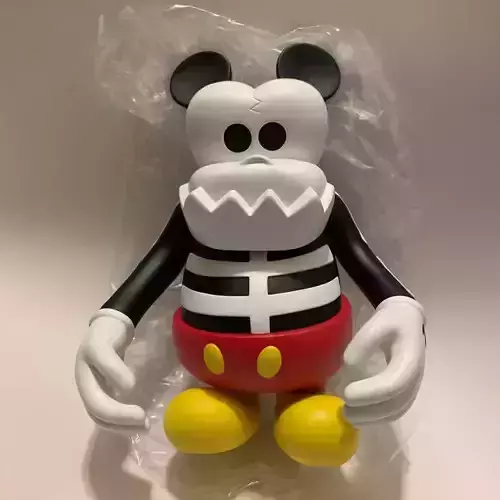 Skull-Kun Mickey Mouse Bounty Hunter BxH toy 3D print model