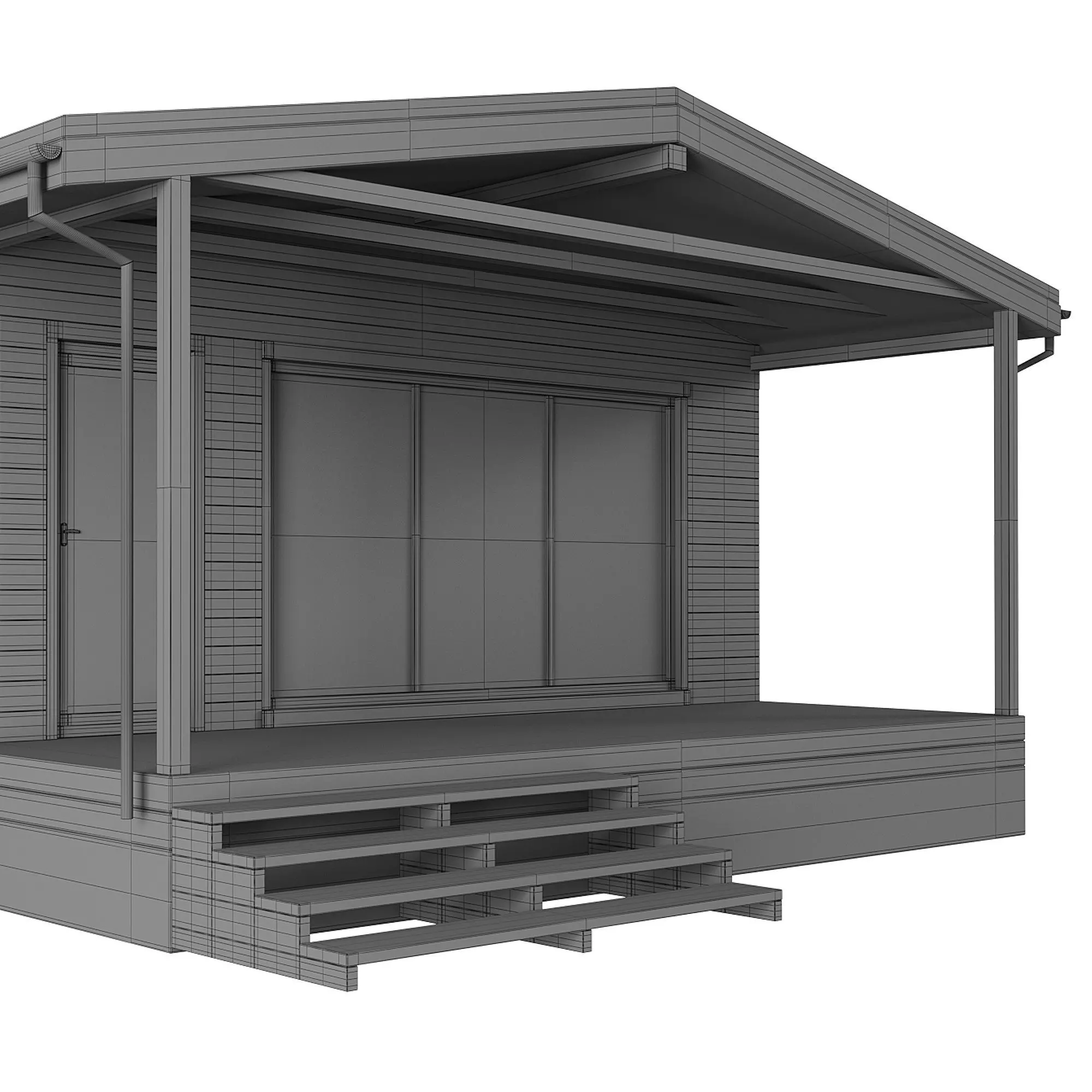 Home Design 19 For Exterior 3D model_8