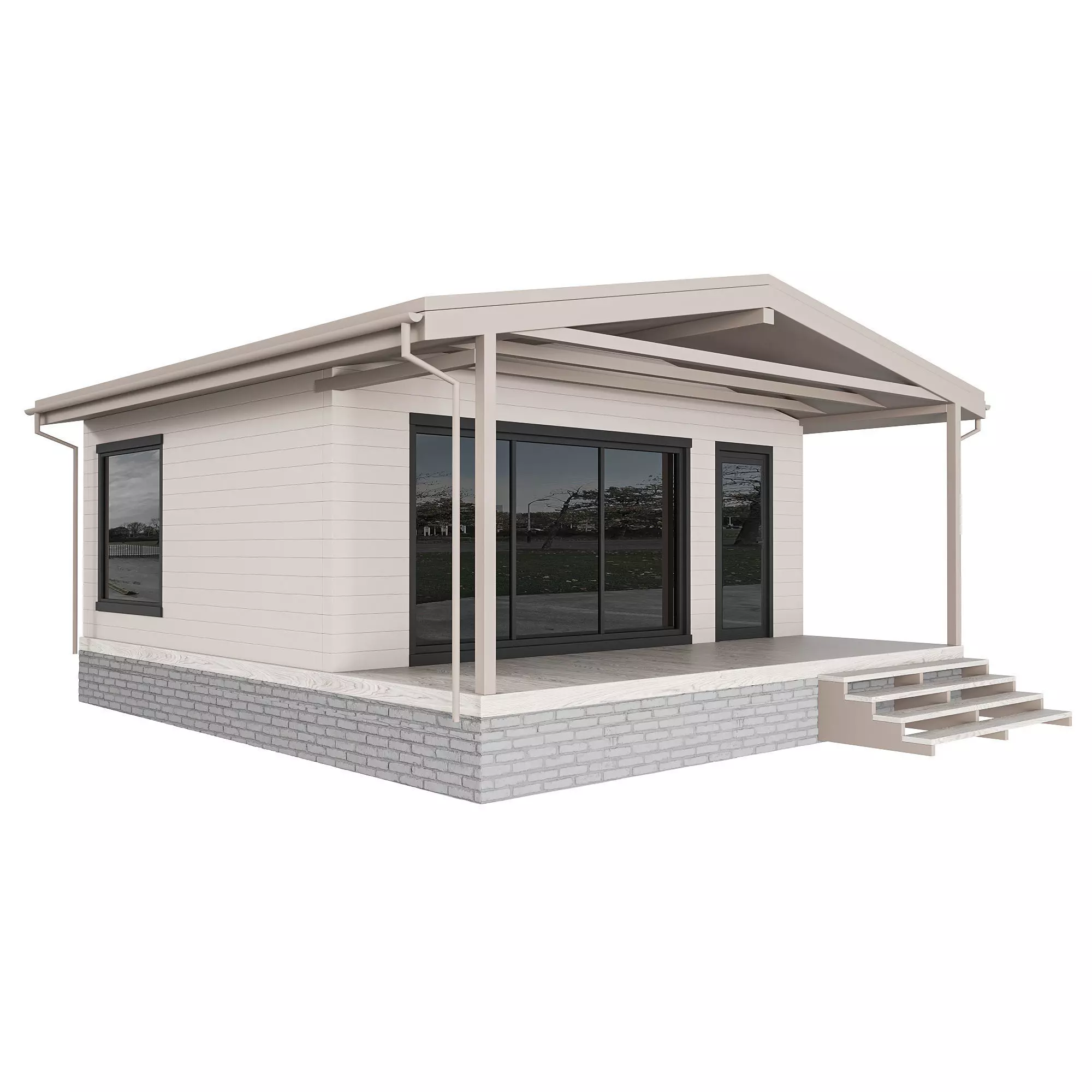 Home Design 19 For Exterior 3D model_5