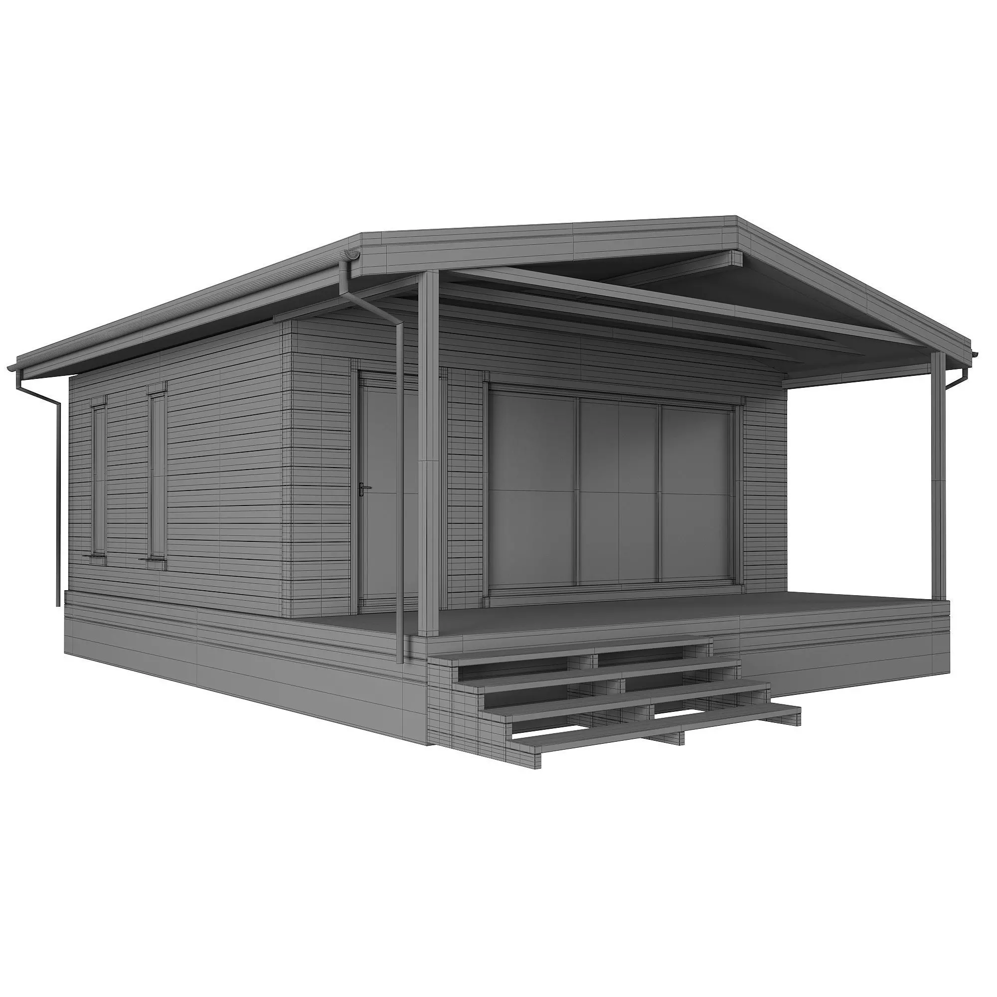 Home Design 19 For Exterior 3D model_7