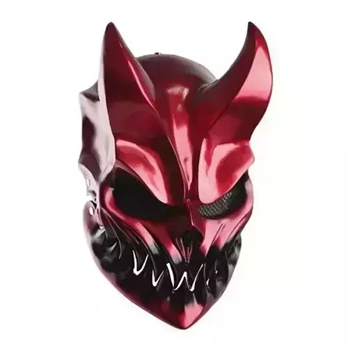 Demon Samurai Shogun Mask toy 3D print model