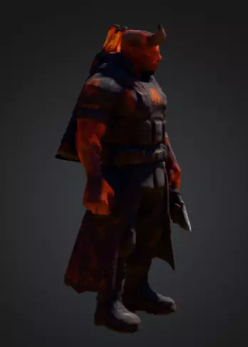 Hell Bringer Ultimate Edition Low-poly 3D model_2