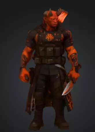 Hell Bringer Ultimate Edition Low-poly 3D model_5