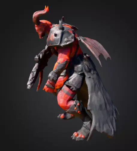 Hell Bringer Ultimate Edition Low-poly 3D model_12