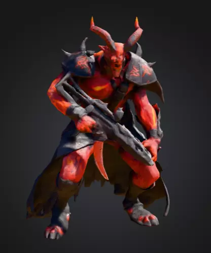 Hell Bringer Ultimate Edition Low-poly 3D model_9