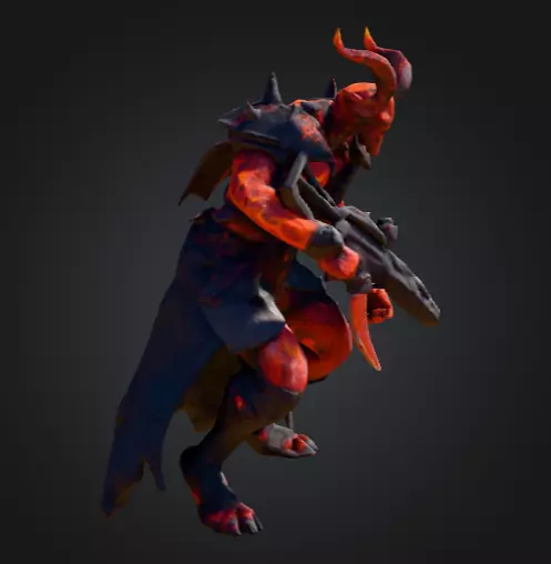 Hell Bringer Ultimate Edition Low-poly 3D model_10