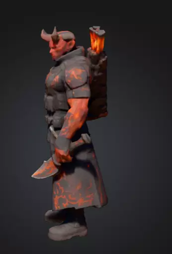 Hell Bringer Ultimate Edition Low-poly 3D model_4
