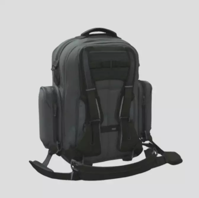 Mini backpack  3D model_4