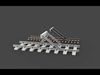Buffer stop 3D model_1