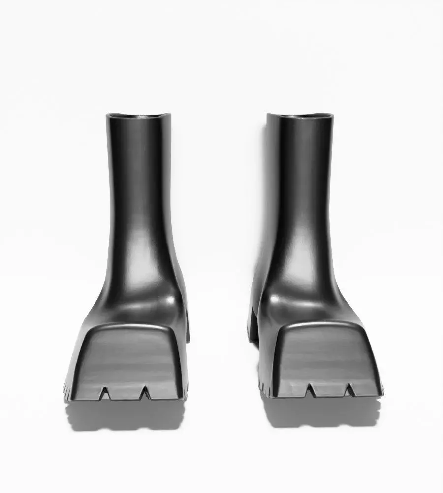 Bottega Veneta Puddle Boots chunky shoes Props Second Life toy 3D print model_22