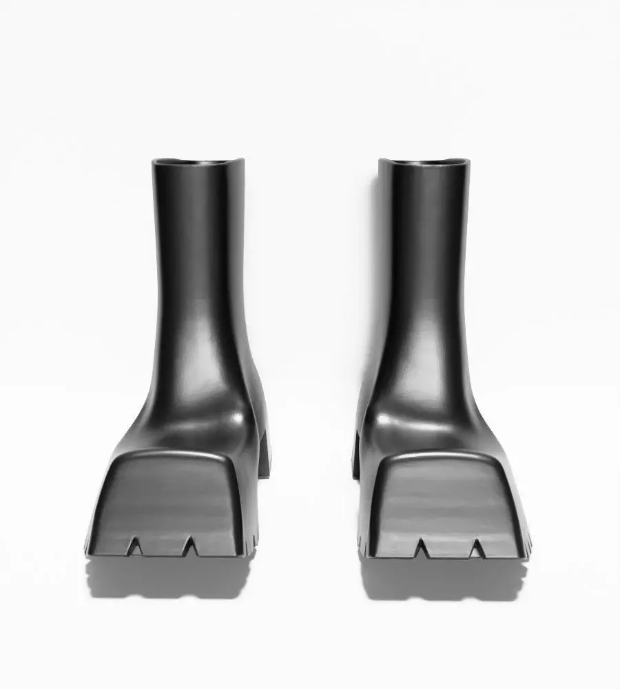 Bottega Veneta Puddle Boots chunky shoes Props Second Life toy 3D print model_1